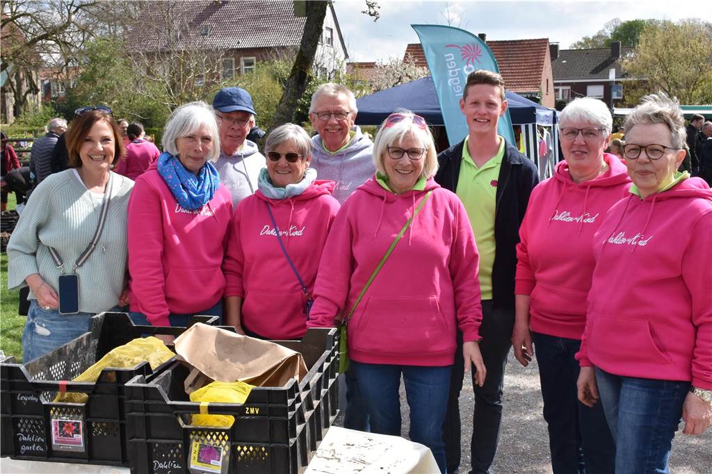 Das Team des Dahliengartenvereins