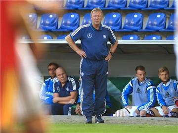 Das Team von Horst Hrubesch überzeugte gegen Rumänien. Foto: Jens Wolf