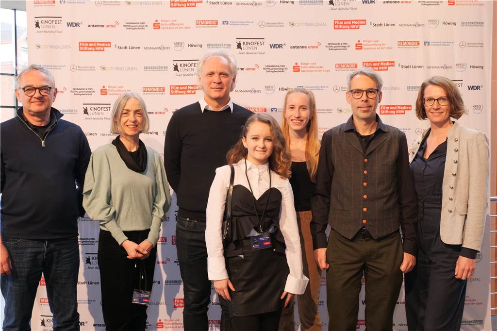 Mit sechs Jahren stand Lisa Marie (14) das erste Mal vor der Kamera Das Team von "Lucy ist jetzt Gangster" präsentierte den Film in Lünen, der im Rennen um den Preis "Rakete" startete.
