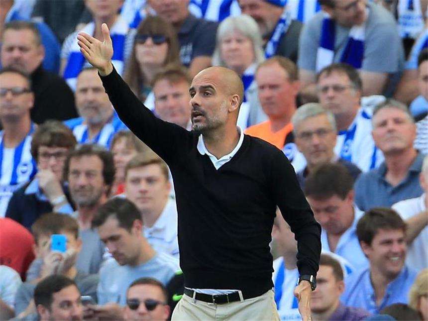 Manchester City siegt 2:0 bei Aufsteiger Brighton Das Team von Pep Guardiola gewann 2:0 gegen Aufsteiger Brighton. Foto: Gareth Fuller