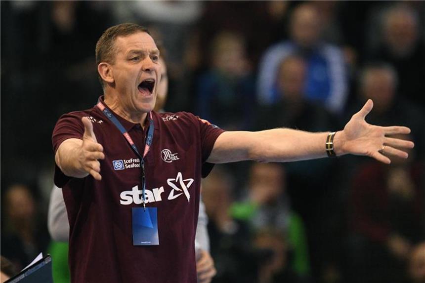 Kiel kassiert Heimniederlage - Siege für EHF-Cup-Trio Das Team von Trainer Alfred Gislason unterliegt KS Vive Kielce mit 29:30. Foto: Daniel Reinhardt