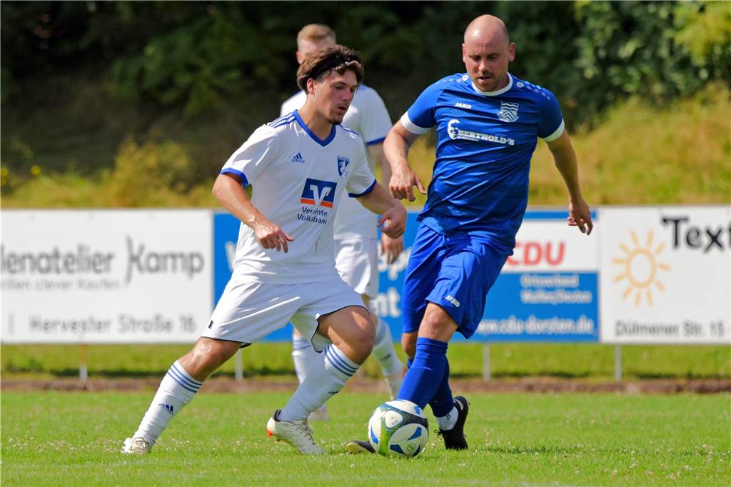 Das Testspiel zweier Ligakonkurrenten gewinnt der Gast aus Flaesheim. BW Wulfen verliert mit 0:1
