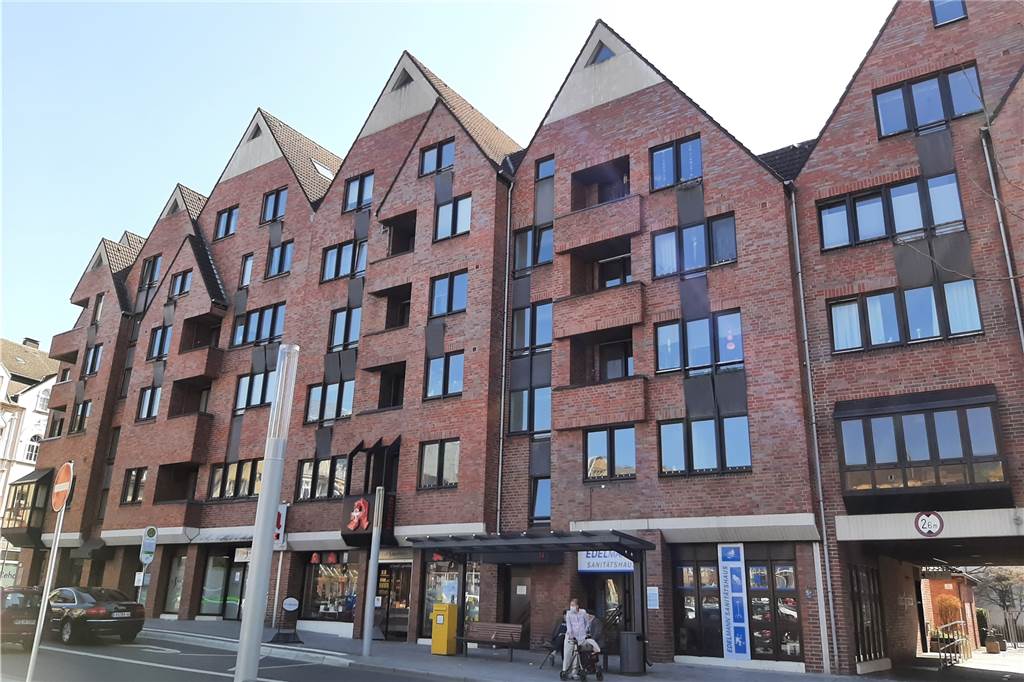 Castroper Händler richten eigenes Corona-Testzentrum am Markt ein Das Testzentrum soll im Gebäude des ehemaligen Sanitätshauses Edelmann eingerichtet werden.