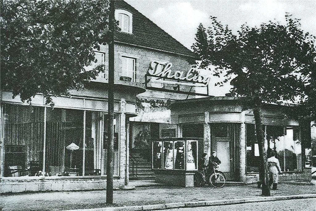 Das Thalia-Theater an der Ludgeristraße in einer Ansicht aus dem Jahr 1954. Bis 1983 wurden hier Filme gezeigt. 