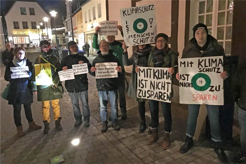 Neuer Klimaschutz-Manager in Werne: Energie und Geld sparen Das Thema Klimaschutz ist in Werne präsent: So demonstrierten etwa Mitglieder der Bewegung Parents for Future Ende 2019 vor der Ratssitzung.