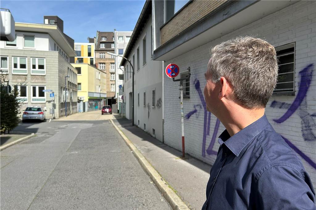 „Der C&A-Wegzug kann eine Chance für den Ostenhellweg sein“ Das Umfeld des Ostenhellwegs ist oft schmucklos. Beispiel: die Straße "Auf dem Brand".