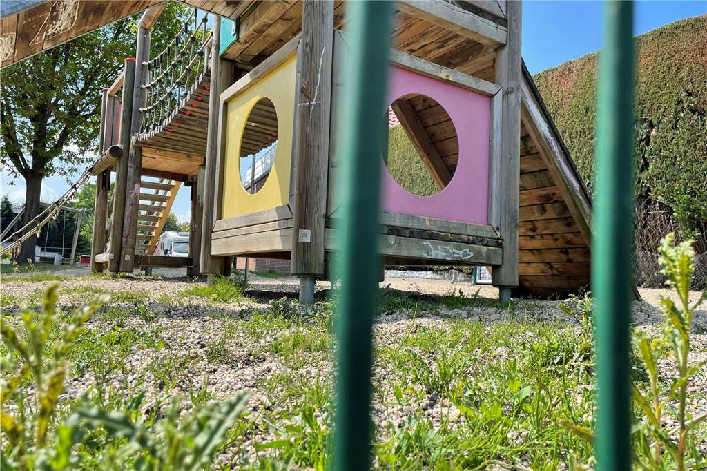 So sieht der schlimmste Spielplatz in Werne aus Spielplatz an der Schwietersstraße in Werne.
