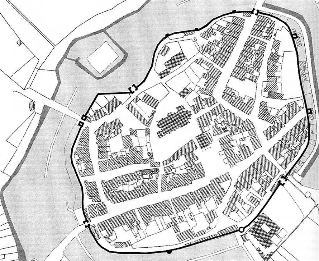 Auf den Spuren der Stadtmauer: Warum die Pförtner einst die Bierausfuhr stoppten Eine Karte