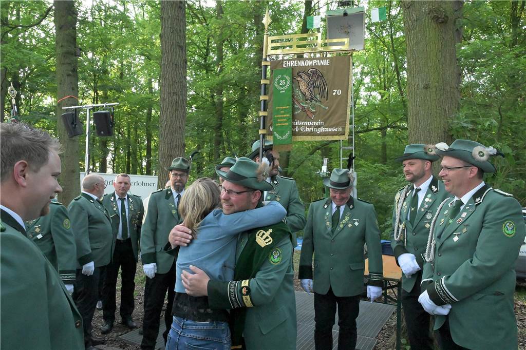 Das Vogelschießen des Schützenvereins Varnhövel-Ehringhausen war eine spannende Angelegenheit mit einem schönen Ausgang.