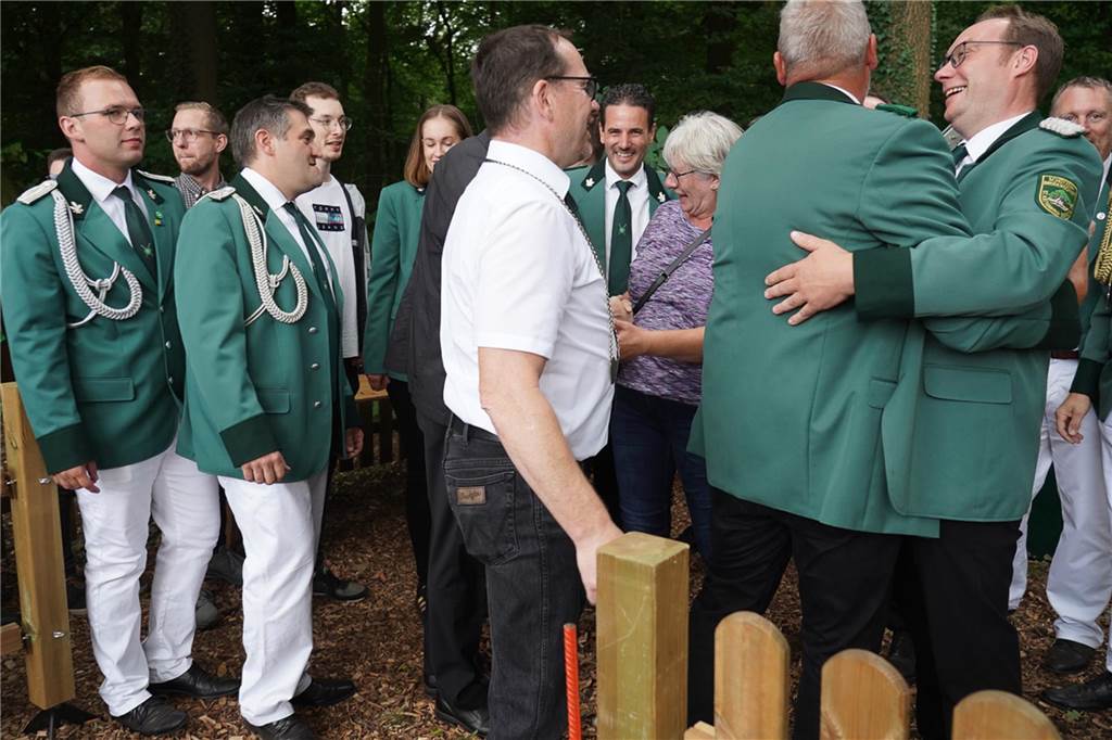 Das Vogelschießen in Ascheberg ist der Höhepunkt des Schützenfestes der Bruderschaft St. Katharina Berg und Tal.