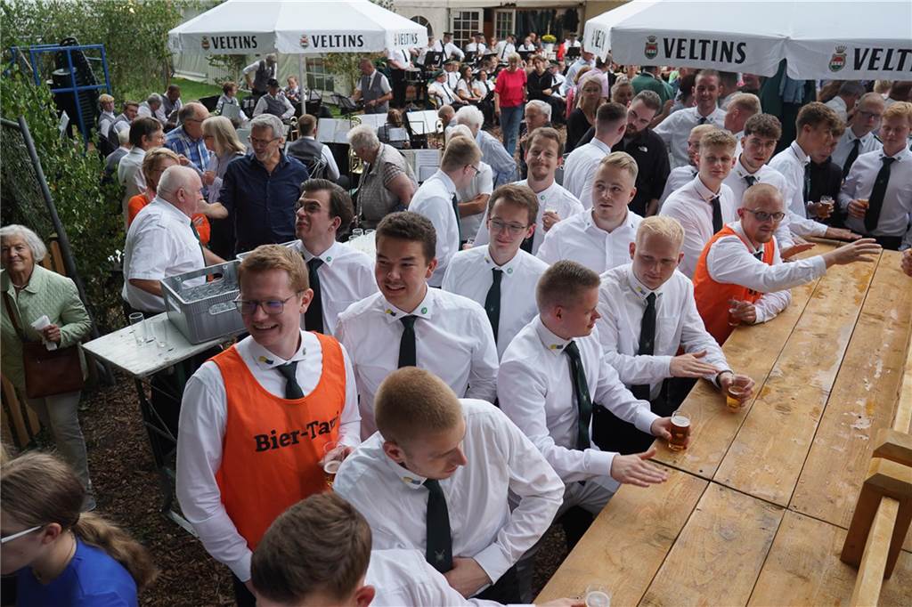 Das Vogelschießen in Ascheberg ist der Höhepunkt des Schützenfestes der Bruderschaft St. Katharina Berg und Tal.