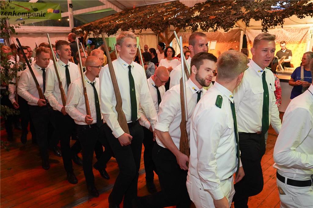 Das Vogelschießen in Ascheberg ist der Höhepunkt des Schützenfestes der Bruderschaft St. Katharina Berg und Tal.