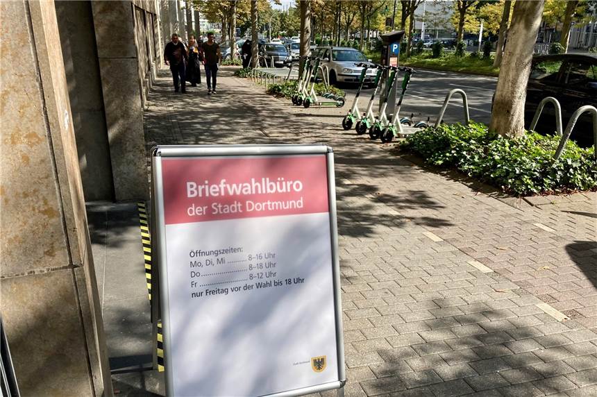 Das Wahlbüro am Königswall ist eine Möglichkeit, seine Stimmen zur Bundestagswahl vorab per Briefwahl abzugeben.