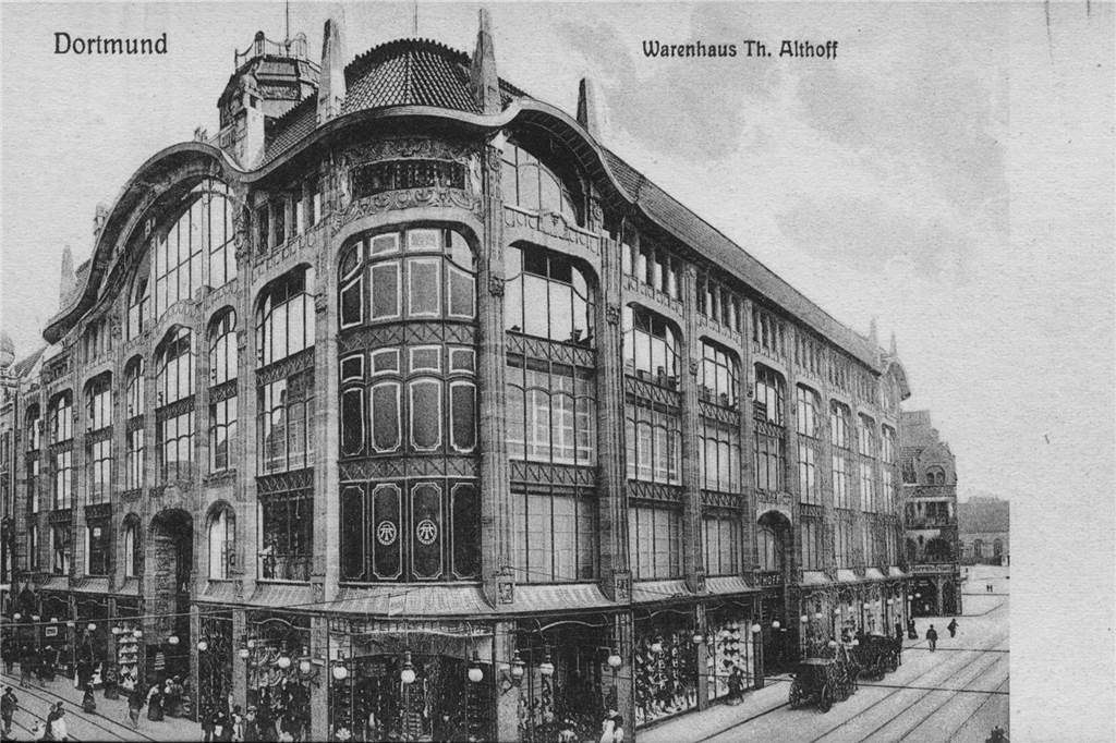 Prachtbau am Westenhellweg setzte Maßstäbe: Karstadt-Geschichte begann vor 120 Jahren Das Warenhaus Althoff