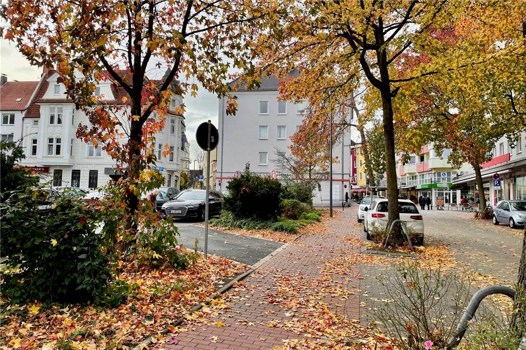 Neue WCs für Hörde: Eine öffentliche Anlage entsteht an zentraler Stelle Das WC soll auf dem Grünstreifen errichtet werden.