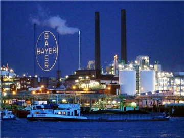Das Werk der Bayer AG im Chemiepark in Leverkusen. Foto: Oliver Berg