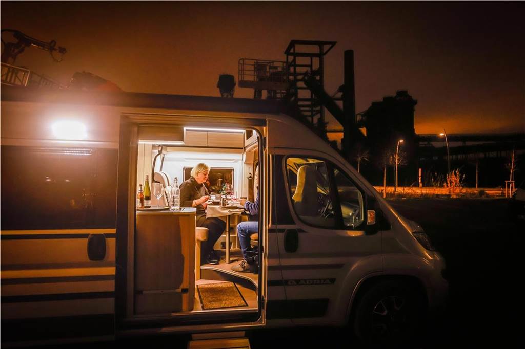 Überraschende Wende beim Wohnmobil-Dinner: Stadt findet eine Lösung Das Wohnmobil-Dinner auf Phoenix West war von der Stadt Dortmund verboten worden.