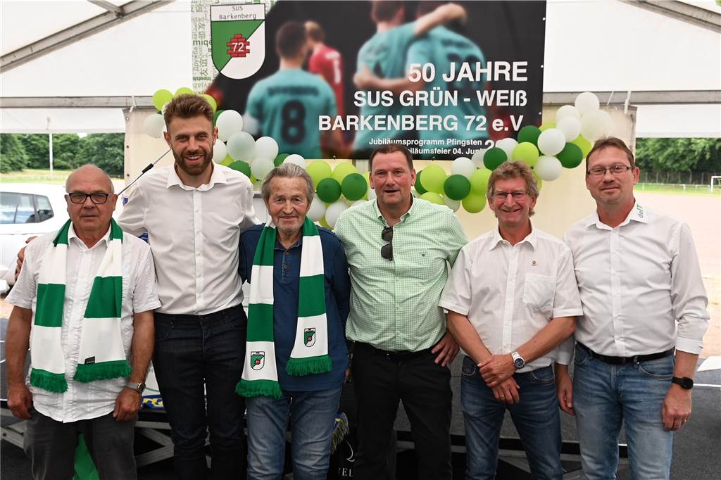 Doppelter Heimvorteil: Grün-Weiß Barkenberg will bei Dorstener Titelkämpfen weit kommen 50-Jahr-Feier SuS GW Barkenberg