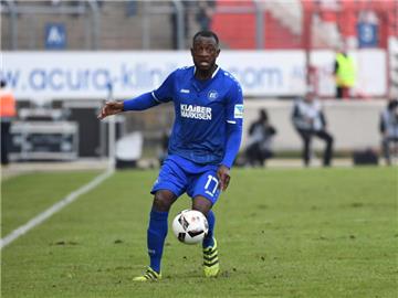 David Kinsombi wechselt von Karlsruhe nach Kiel. Foto: Uli Deck.