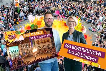 David Ruschenbaum und Carolin Brautlecht freuen sich über die große Resonanz.