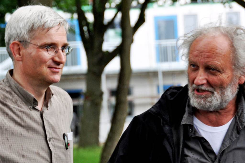 Kritik an Knecht Ruprecht mit schwarzem Gesicht: Vereine beziehen Stellung David Schütz (l.) und Hermann Döbber kritisieren die Tradition des Knecht Ruprecht.