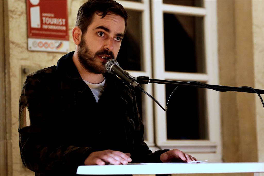 Halterner Schüler: „Gegen das Vergessen gibt es kein Medikament“ David Tourgman von der Jüdischen Kultusgemeinde Recklinghausen plädierte für eine offene, bunte Gesellschaft.