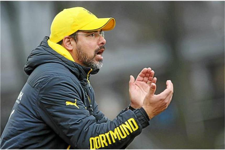 BVB II sucht Trainer, der den Spagat beherrscht David Wagner steht am Donnerstagabend am Rand des Rasenplatzes der Kampfbahn Schwansbell.