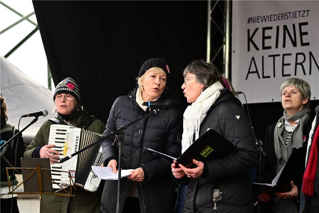Demo gegen Rechts