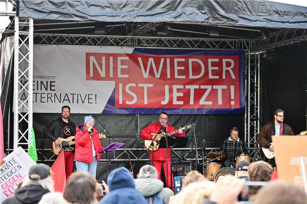 Demo gegen Rechts