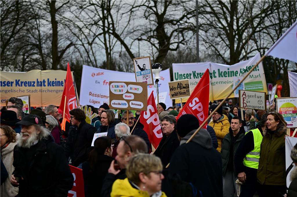 Demo gegen Rechts
