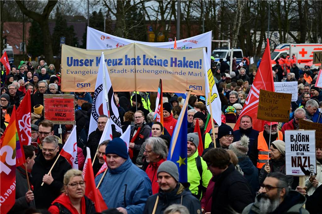 Demo gegen Rechts