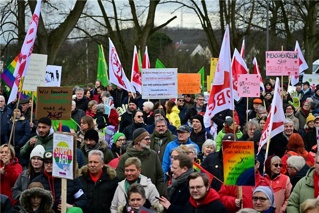 Demo gegen Rechts