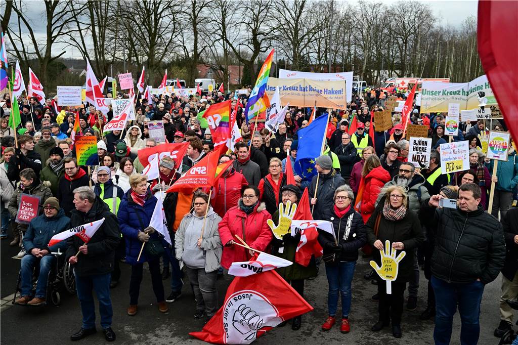 Demo gegen Rechts
