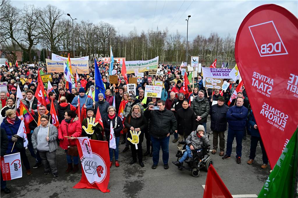 Demo gegen Rechts