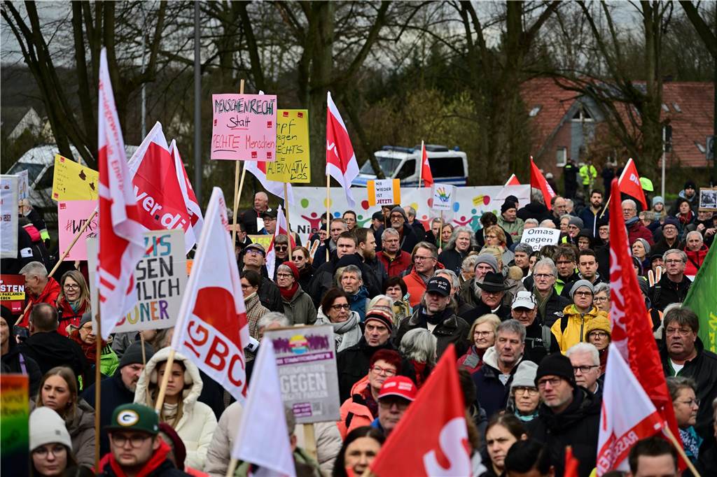 Demo gegen Rechts
