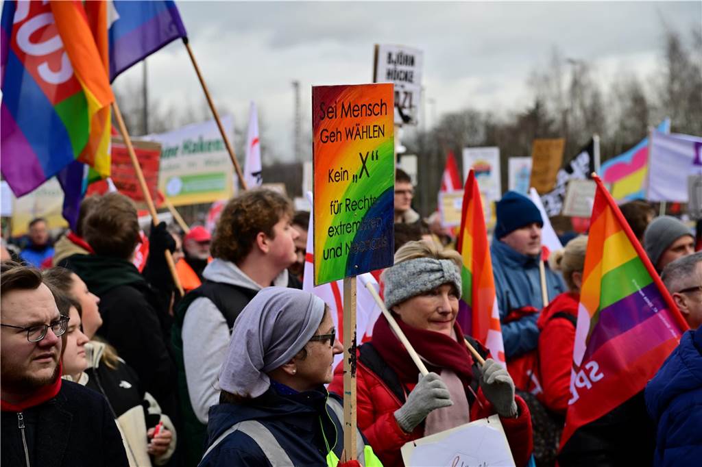 Demo gegen Rechts