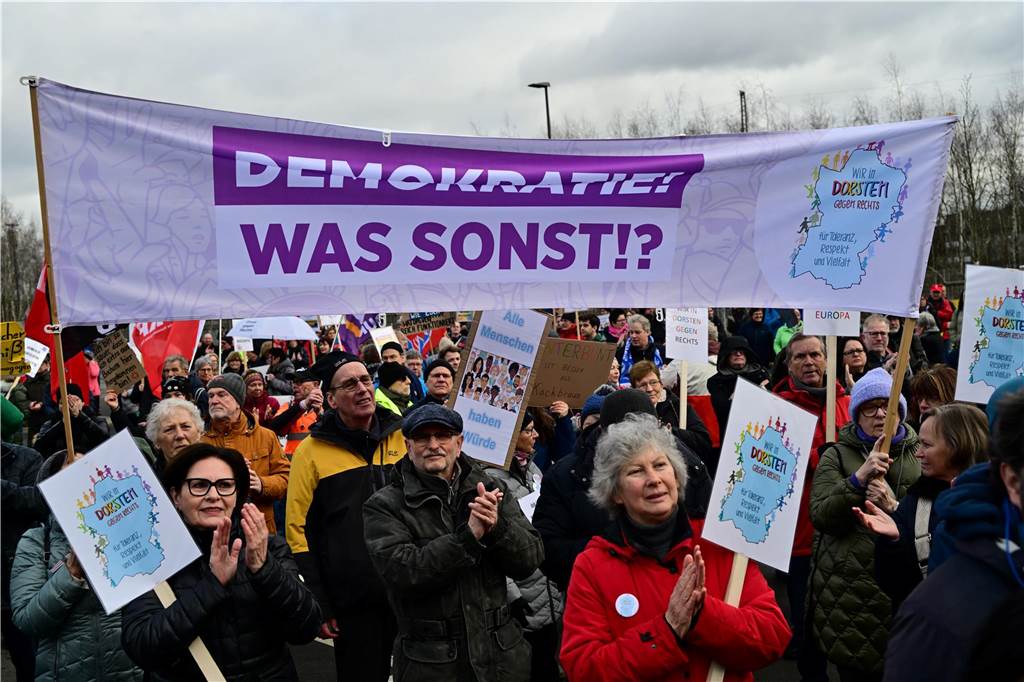 Demo gegen Rechts