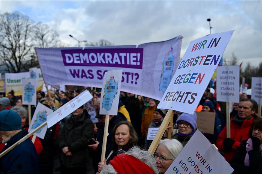 Demo gegen Rechts