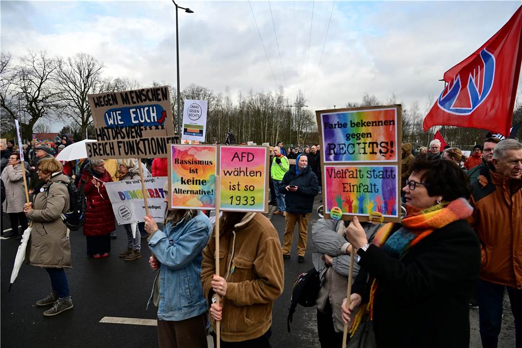 Demo gegen Rechts