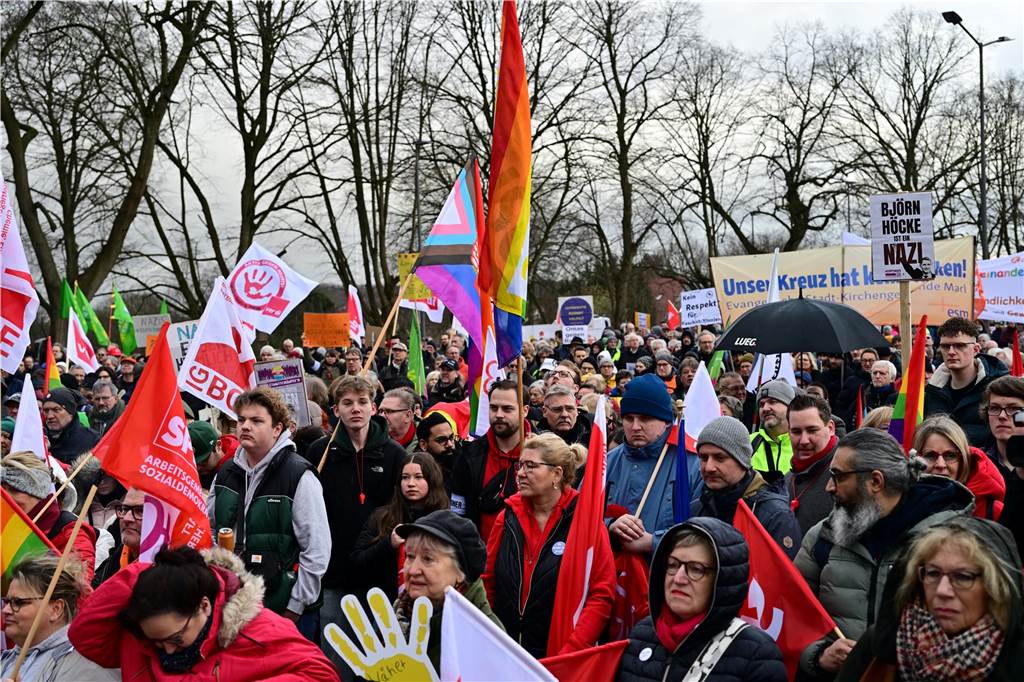 Demo gegen Rechts