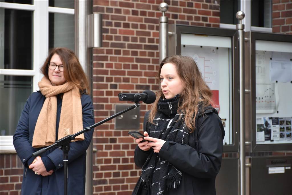 Demonstration "Ahaus bleibt bunt"