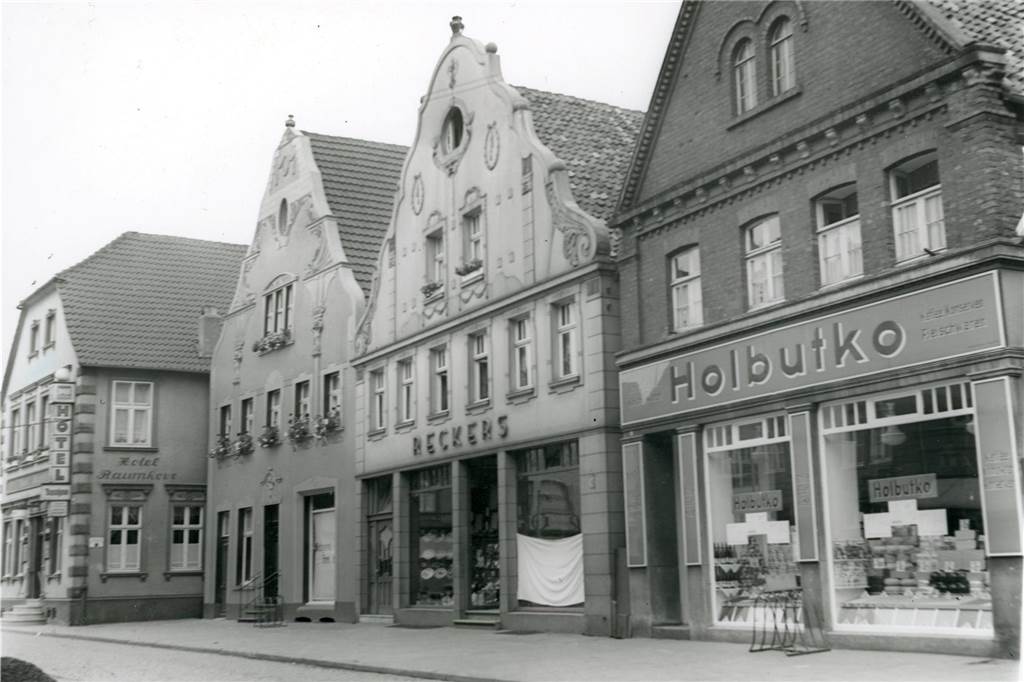 Den Schriftzug "Holbutko" liest man in Werne heute ebenfalls an keiner Fassade mehr.