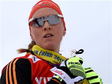 Denise Herrmann will Biathletin werden. Foto: Hendrik Schmidt