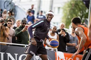 Dennis Schröder führt das DBB-Team an. Foto: Sven Kuczera/Deutscher Basketball Bund