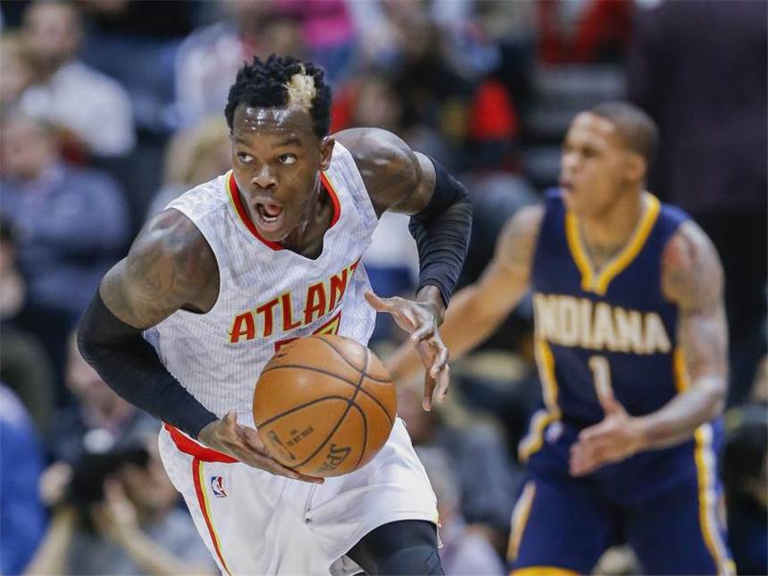 NBA: Schröder siegt mit Atlanta Hawks bei den Utah Jazz Dennis Schröder kam auf sieben Punkte. Foto: Erik S. Lesser