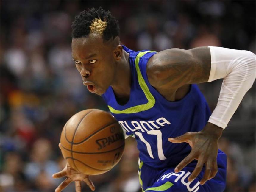 NBA: Atlanta mit Schröder in den Playoffs Dennis Schröder und die Atlanta Hawks haben sich für die NBA-Playoffs qualifiziert. Foto: Todd Kirkland