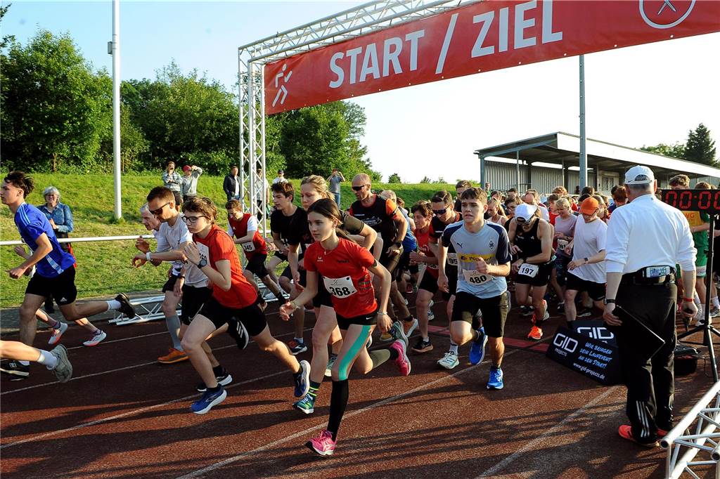 Der 16. Schwerter Ruhrstadtlauf in Westhofen.