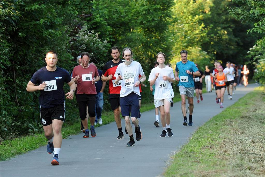 Der 16. Schwerter Ruhrstadtlauf in Westhofen.