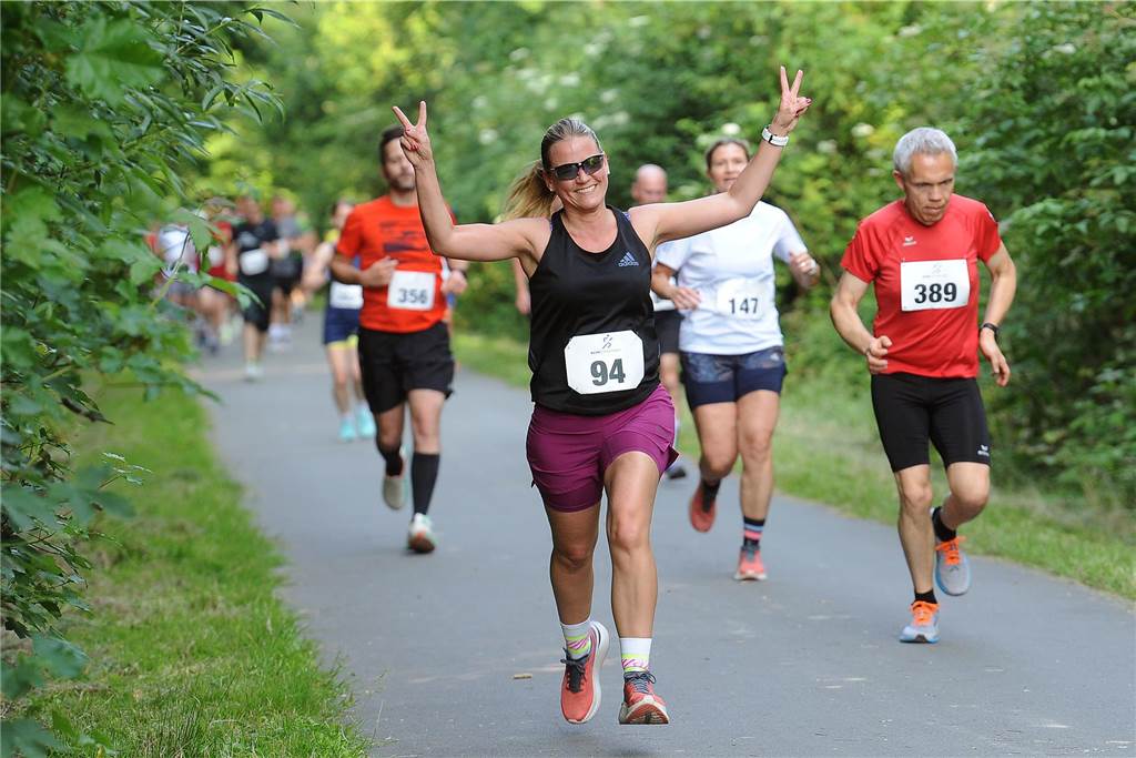 Der 16. Schwerter Ruhrstadtlauf in Westhofen.