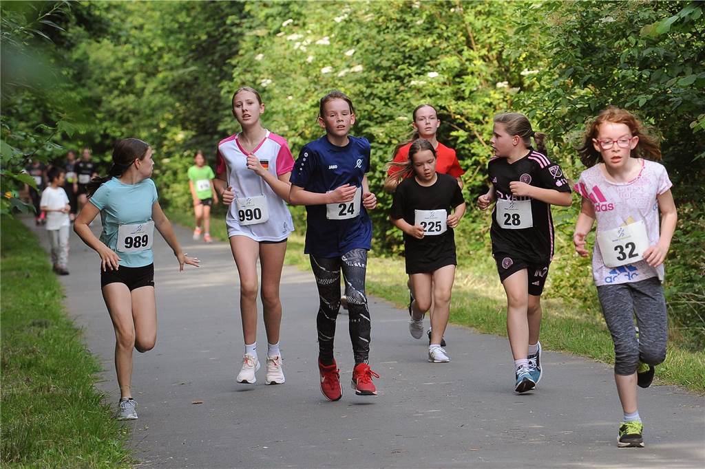 Der 16. Schwerter Ruhrstadtlauf in Westhofen.
